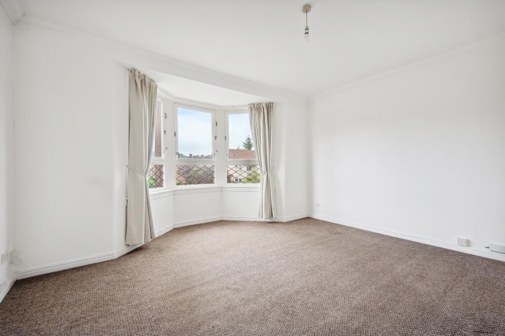 Living room before staging